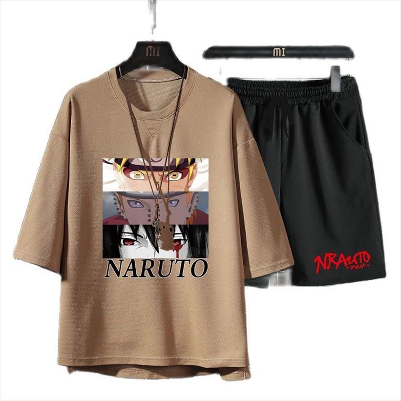 summer half sleeve mens tracksuits t shirt sportswear japanese anime sanyan amp xiaoyou casual suit with a set of handsome, Gray
summer half sleeve mens tracksuits t shirt sportswear japanese anime sanyan amp xiaoyou casual suit with a set of handsome, Gray