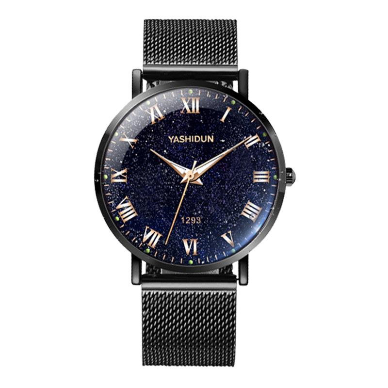 Wristwatches 2021 Korean Fashion Student Watch Simple Men's Stainless Steel Watches For Men, Rose black net 1
Wristwatches 2021 Korean Fashion Student Watch Simple Men's Stainless Steel Watches For Men, Rose black net 1