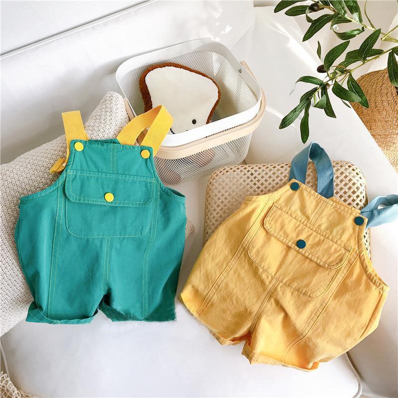 Jumpsuits Summer Kids Cotton Thin Overalls Unisex Boys Girls Toddler Jumpsuit Baby Romper Solid Color Suspender Shorts Trousers, Blue
Jumpsuits Summer Kids Cotton Thin Overalls Unisex Boys Girls Toddler Jumpsuit Baby Romper Solid Color Suspender Shorts Trousers, Blue