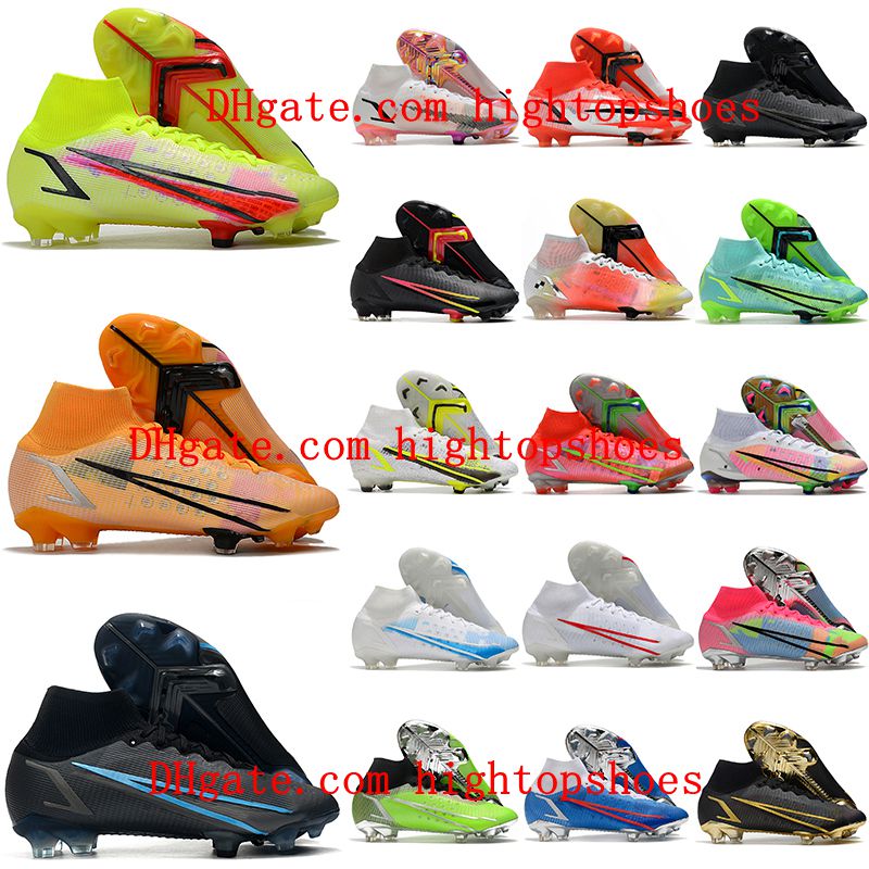 2021 soccer shoes Mercurial Superfly 8 XIV Elite FG Neymar CR7 Ronaldo Cleats High ankle Football Boots scarpe calcio, As picture 15
2021 soccer shoes Mercurial Superfly 8 XIV Elite FG Neymar CR7 Ronaldo Cleats High ankle Football Boots scarpe calcio, As picture 15