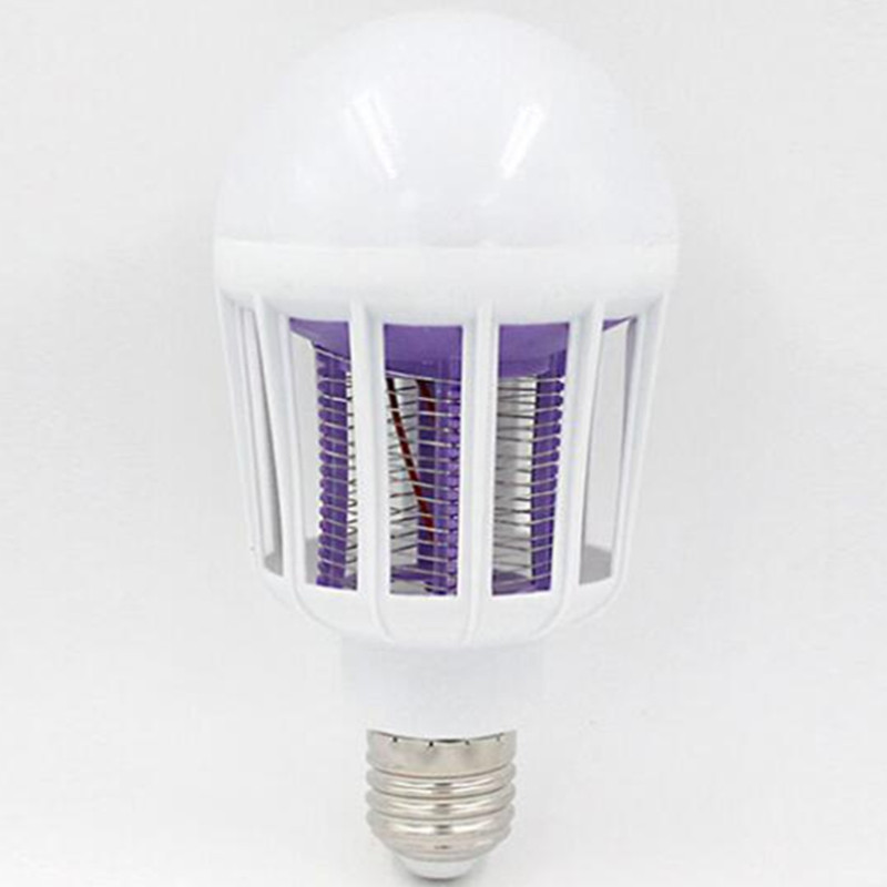 AC 220V Electronic Mosquito Killer Lamp E27 9W LED Light Bulbs Home Lighting Bedroom anti-mosquito lights