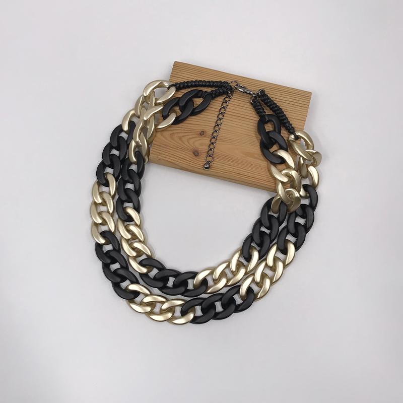Chokers Kara&Kale Goth Fashion Jewelry Vintage Collar Necklace Acrylic Links Gunmetal Collares Layered For Women Accessories
Chokers Kara&Kale Goth Fashion Jewelry Vintage Collar Necklace Acrylic Links Gunmetal Collares Layered For Women Accessories