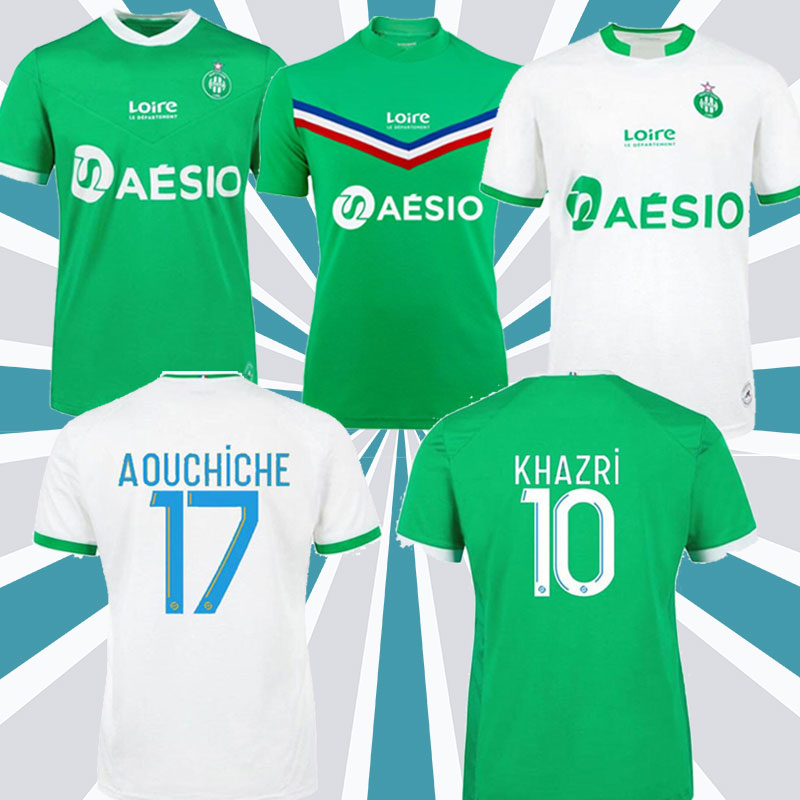 AS Saints-Ãtienne maillots de foot Saints Etienne Soccer Jerseys 2020 21 KHAZRI BOUDEBOUZ AHOLOU AOUCHICHE FOFANA YOUSSOUF Football shirt thailand, Black;yellow
AS Saints-Ãtienne maillots de foot Saints Etienne Soccer Jerseys 2020 21 KHAZRI BOUDEBOUZ AHOLOU AOUCHICHE FOFANA YOUSSOUF Football shirt thailand, Black;yellow