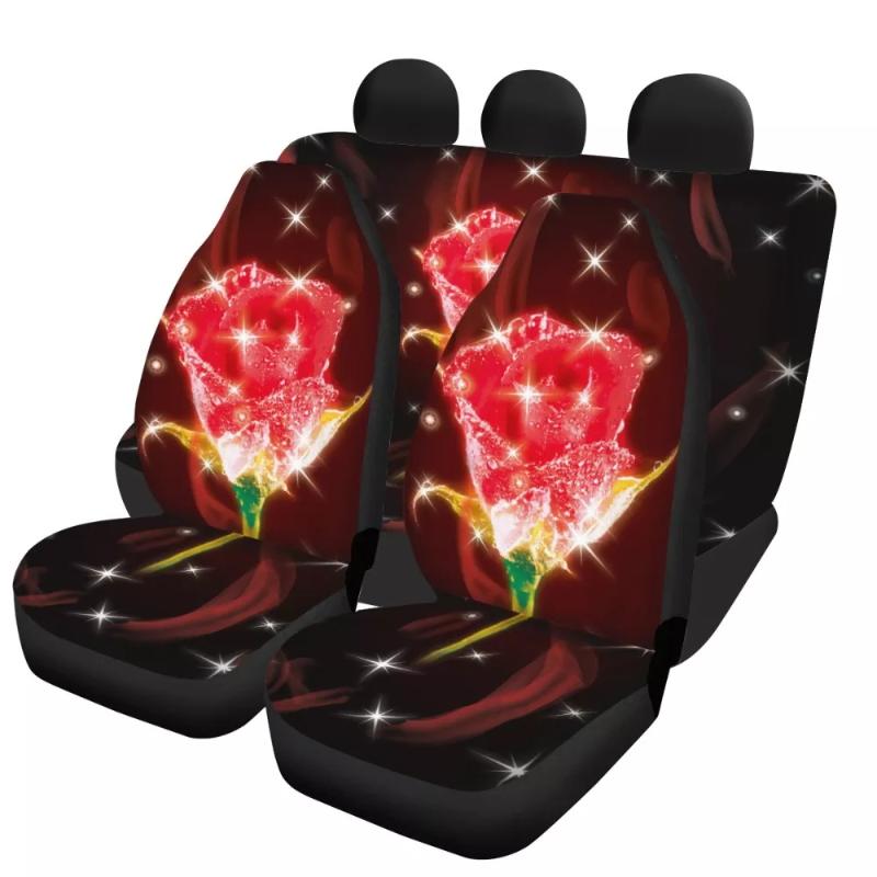 Car Seat Covers INSTANTARTS Pretty Red Rose Flower Printed Washable Protector Front/Rear Interior Cover Easy Clean Cushion
Car Seat Covers INSTANTARTS Pretty Red Rose Flower Printed Washable Protector Front/Rear Interior Cover Easy Clean Cushion