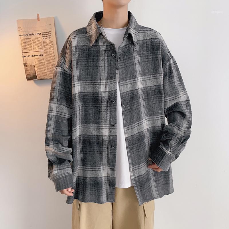 Spring And Autumn Youth Ins Loose Lattice Single-breasted Long-sleeved Shirt Fashion Casual Wild -2XL1, Blue
Spring And Autumn Youth Ins Loose Lattice Single-breasted Long-sleeved Shirt Fashion Casual Wild -2XL1, Blue