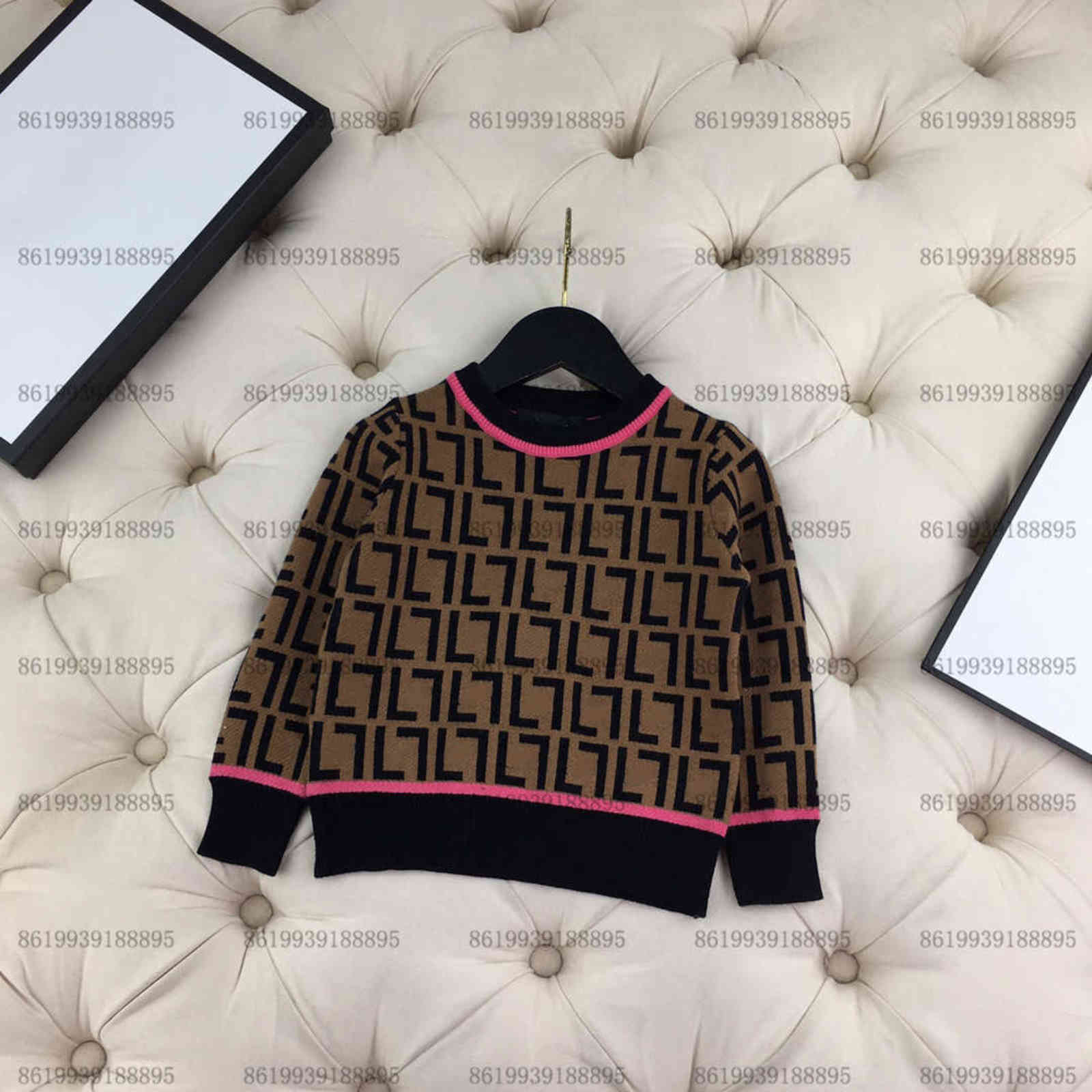 luxury baby kids Cardigan F sweaters childrens autumn design knitted jacket long sleeve wear size 100-160 BROWN, White
luxury baby kids Cardigan F sweaters childrens autumn design knitted jacket long sleeve wear size 100-160 BROWN, White