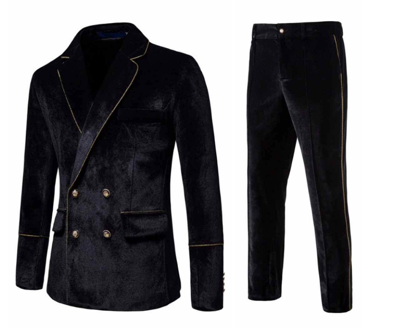 Velvet Fashion Mens Suit formal occasion groom wedding occasion tuxedos two-piece(jacket+pants), 001
Velvet Fashion Mens Suit formal occasion groom wedding occasion tuxedos two-piece(jacket+pants), 001