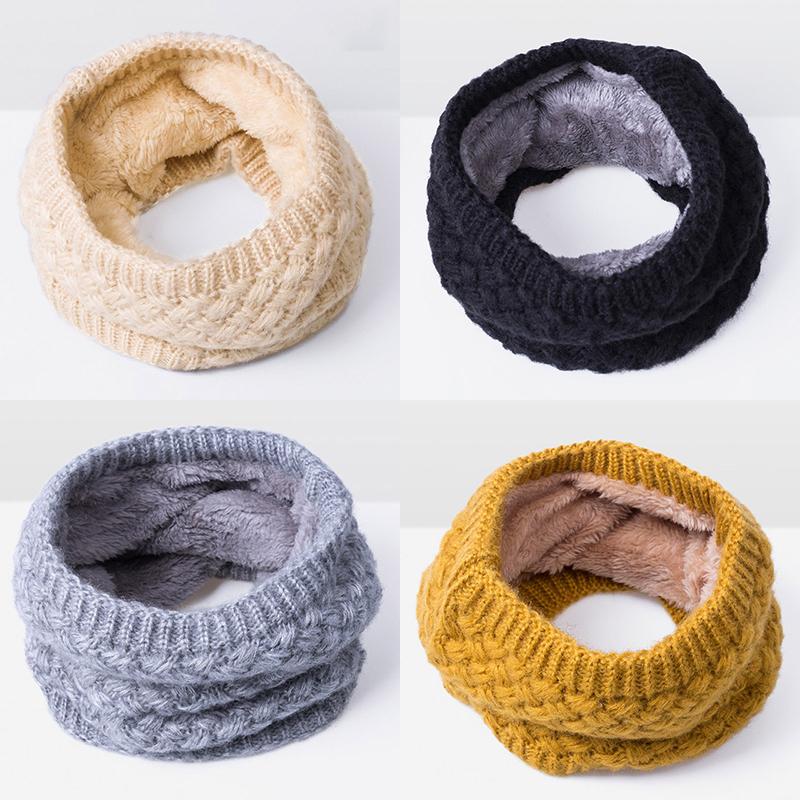 Scarves Soft Winter Knitted Ring Scarf Women Men Comfortable Warm Neck Thicken Neckerchief Boys Girls Bufanda, Blue;gray
Scarves Soft Winter Knitted Ring Scarf Women Men Comfortable Warm Neck Thicken Neckerchief Boys Girls Bufanda, Blue;gray