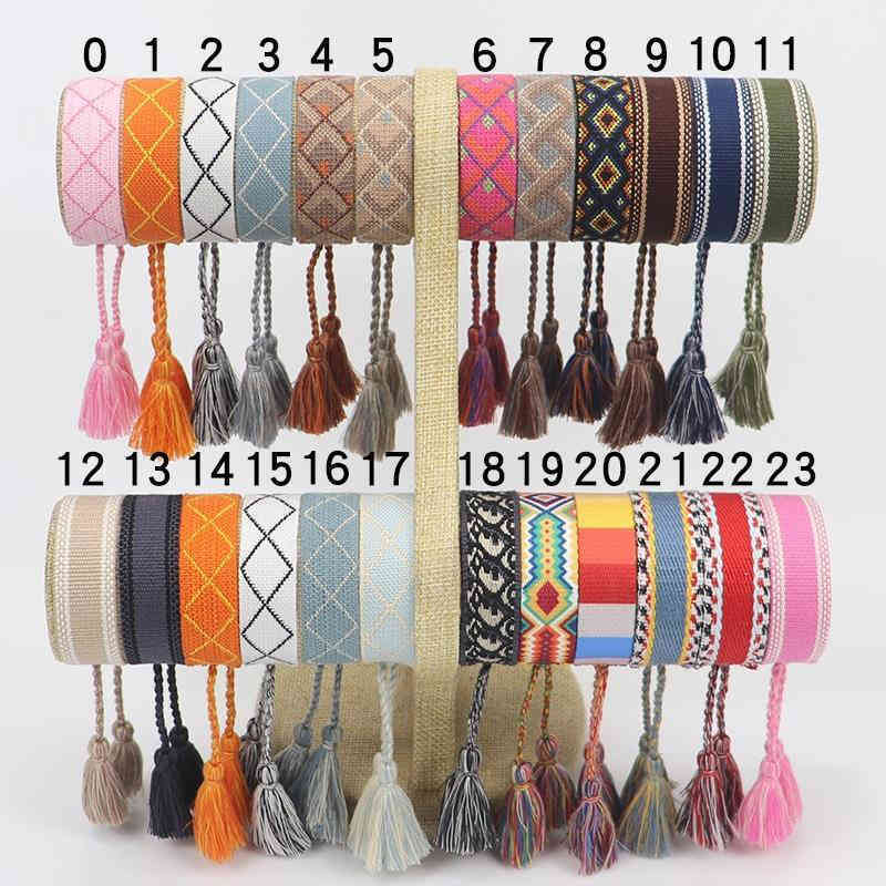 Bracelet women's cotton braided letter embroidery tassel Charm Bracelets lace Adjustable Bohemian style a variety of options
Bracelet women's cotton braided letter embroidery tassel Charm Bracelets lace Adjustable Bohemian style a variety of options