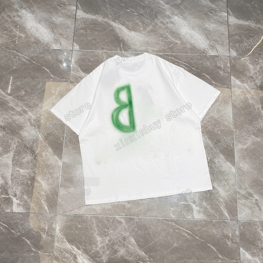 21ss Designers Tee top Mens Womens T Shirts Inkjet graffiti luminous print Man Paris Fashion T-shirt short Sleeve luxurys Tshirts black white M-XL
21ss Designers Tee top Mens Womens T Shirts Inkjet graffiti luminous print Man Paris Fashion T-shirt short Sleeve luxurys Tshirts black white M-XL