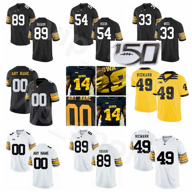 Iowa Hawkeyes College Football NCAA 89 Nico Ragaini Jersey Stitched 49 Nick Niemann 54 Daviyon Nixon 28 Jack Koerner 33 Riley Moss, Black
Iowa Hawkeyes College Football NCAA 89 Nico Ragaini Jersey Stitched 49 Nick Niemann 54 Daviyon Nixon 28 Jack Koerner 33 Riley Moss, Black