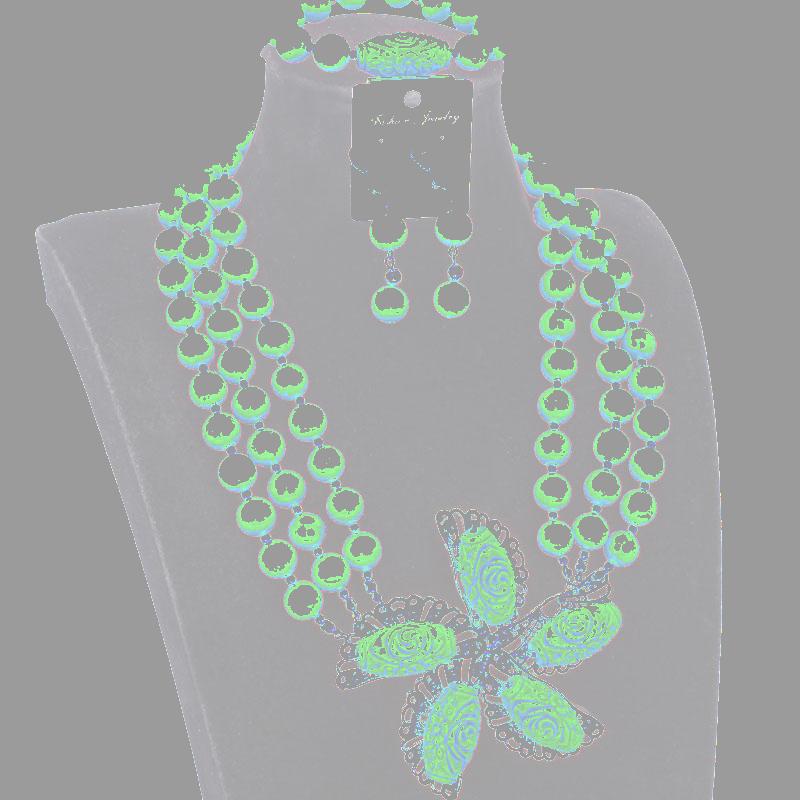 Earrings & Necklace 4uJewelry Nature Stone Flowers Nigeria Jewelry Set For Women Wedding Peach African Beads 2021, Silver
Earrings & Necklace 4uJewelry Nature Stone Flowers Nigeria Jewelry Set For Women Wedding Peach African Beads 2021, Silver