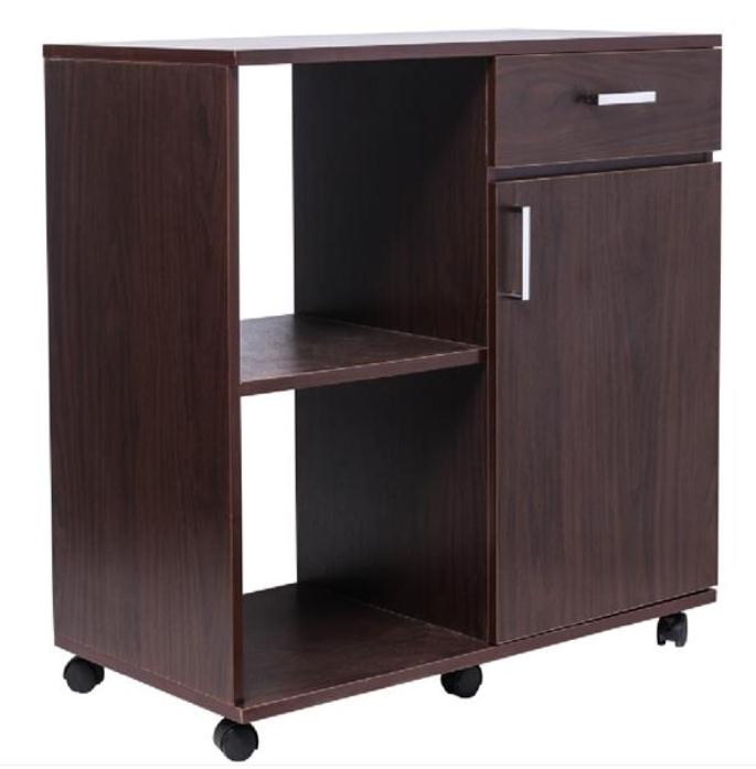 2022 Boxes & Bins Printer Stand with Storage Wooden Under Desk Cabinet Drawers Home Office Furniture
