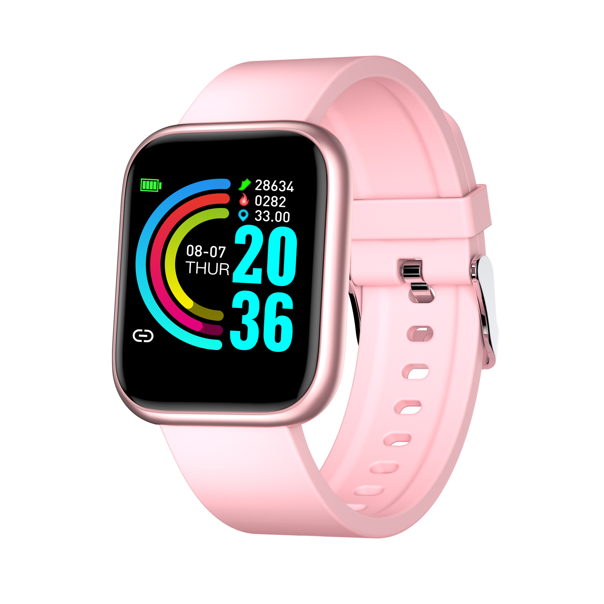 DOOLNNG Female 2021 New Heart Rate Monitor Smart Watch Men Sleep Health Tracker Sport Women Smartwatch for android iosg, Silica pink
DOOLNNG Female 2021 New Heart Rate Monitor Smart Watch Men Sleep Health Tracker Sport Women Smartwatch for android iosg, Silica pink