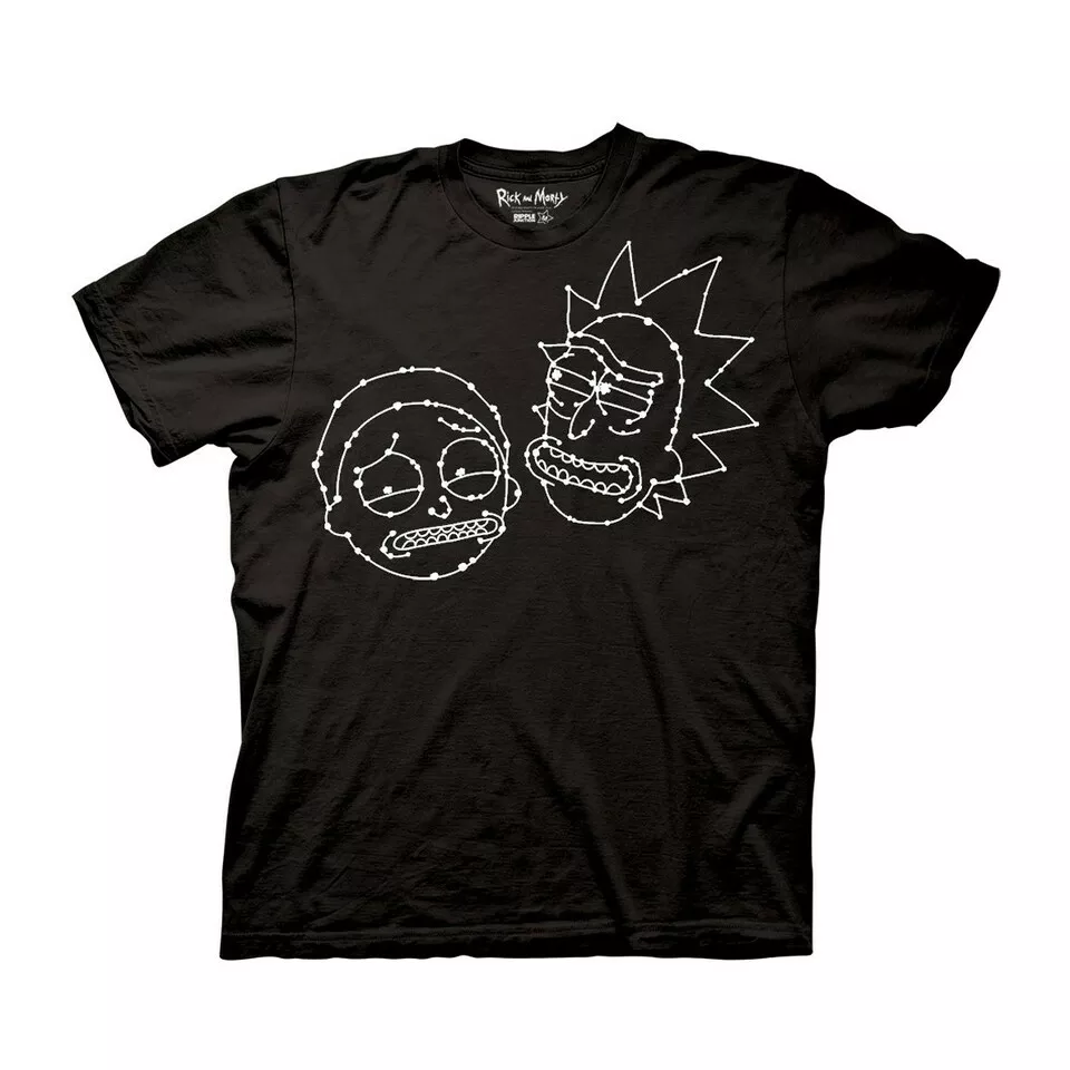 Rick And Morty Constellations T-Shirt Brand NEW Sub Pop Excellent Quality!