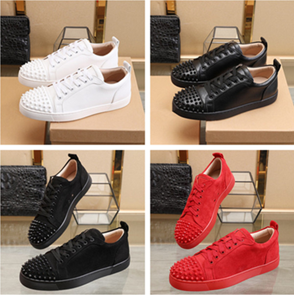 2022 High quality Designer shoes for man women Junior Spikes Flat sneakers Genuine leather fashion paris dress shoess with box, As picture
2022 High quality Designer shoes for man women Junior Spikes Flat sneakers Genuine leather fashion paris dress shoess with box, As picture