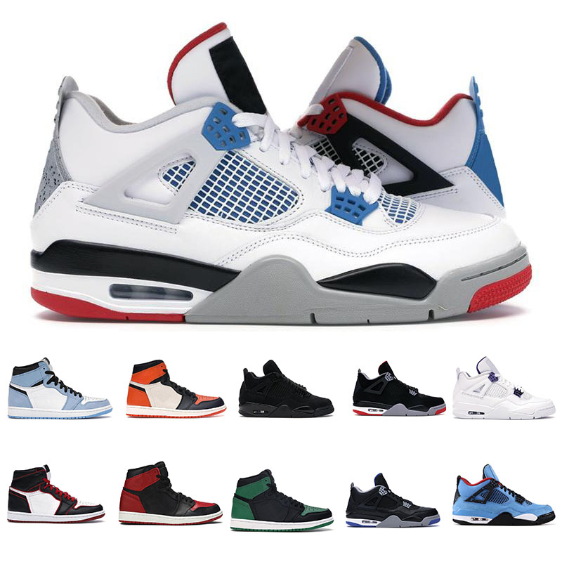 Basketball shoes men women 4s University Blue 4 White Oreo Black Cat 1sjordan high OG Hyper Royal Dark Mocha UNC mens Sports Sneakers
Basketball shoes men women 4s University Blue 4 White Oreo Black Cat 1sjordan high OG Hyper Royal Dark Mocha UNC mens Sports Sneakers