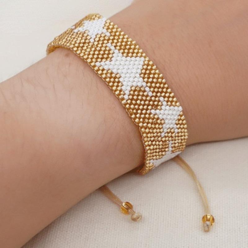 Beaded, Strands XUXI Boho Simplicity Rope Chain, Women Japan Rice Beads Weave Fashion Width Couples Adjustable Bracelet, S184
Beaded, Strands XUXI Boho Simplicity Rope Chain, Women Japan Rice Beads Weave Fashion Width Couples Adjustable Bracelet, S184