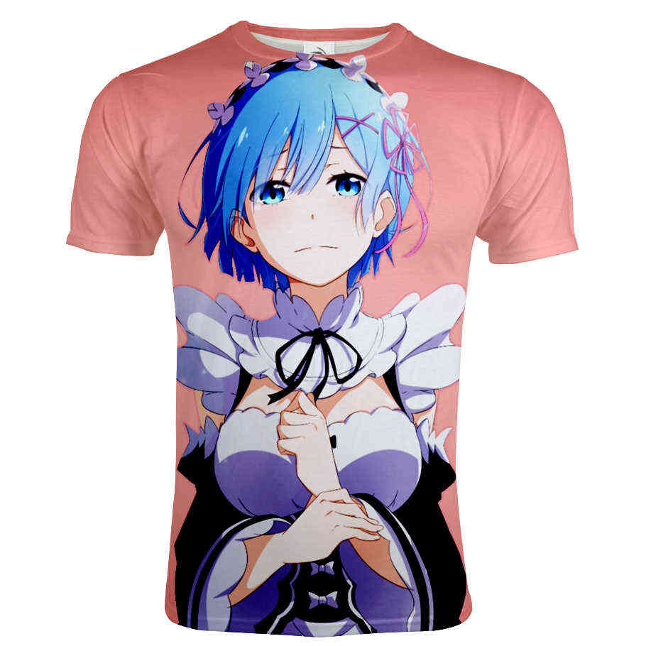 2020 Trendy Anime T-shirt Re:Zero 3D Printed Men's Casual O-Neck Short Sleeve Streetwear Tshirt Fashion Hip Hop Male Tees Tops X0621, 05
2020 Trendy Anime T-shirt Re:Zero 3D Printed Men's Casual O-Neck Short Sleeve Streetwear Tshirt Fashion Hip Hop Male Tees Tops X0621, 05