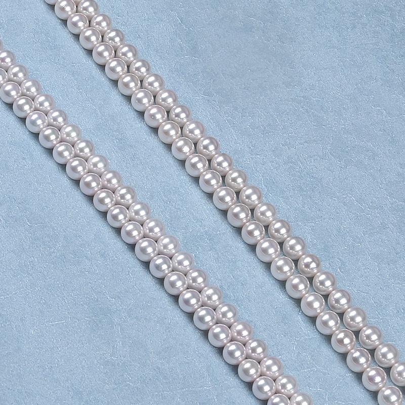 Other Japanese Akoya 8-8.5mm/8.5-9mm Round Strong Light Top Level Large Specification Seawater Pearl Strand Wholesale
Other Japanese Akoya 8-8.5mm/8.5-9mm Round Strong Light Top Level Large Specification Seawater Pearl Strand Wholesale
