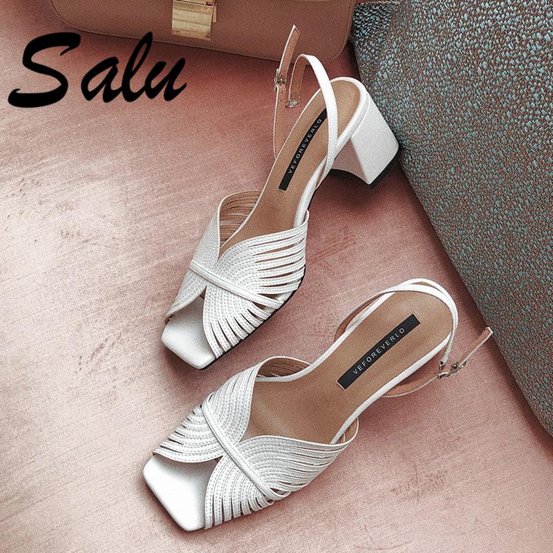 Salu Prom Party Summer Elegant Sandals Women Wedding Basic High Heels Solid Color Concise Shoes Woman, Black
Salu Prom Party Summer Elegant Sandals Women Wedding Basic High Heels Solid Color Concise Shoes Woman, Black