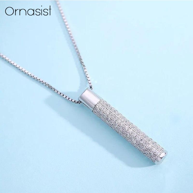 Pendant Necklaces Simple Strip Shape & For Women Micro Paved Cubic Collier Zircon Choker Necklace Statement Jewelry Gifts
Pendant Necklaces Simple Strip Shape & For Women Micro Paved Cubic Collier Zircon Choker Necklace Statement Jewelry Gifts
