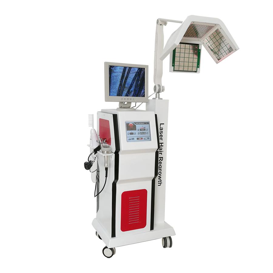 2021 Professional Laser Machine Beauty Device Hair Grow Diode Laser PDT LED Red Light Hair Loss Treatment Beauty Salon for Wholesale