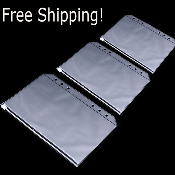 A5/A6/A7 PVC 6 Hole Binder Cover Loose-Leaf Notebook Waterproof Zipper Bags Kids Learning Storage Bag School Office Supplies
A5/A6/A7 PVC 6 Hole Binder Cover Loose-Leaf Notebook Waterproof Zipper Bags Kids Learning Storage Bag School Office Supplies