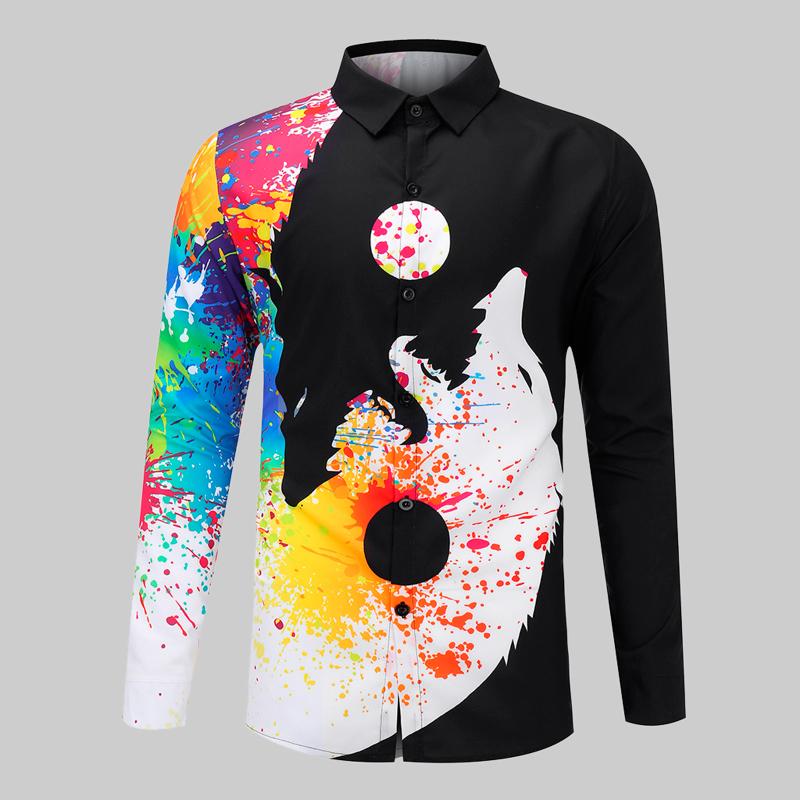 Men's Casual Shirts Summer Mens 3d Printed O-neck Hip Hop Long Sleeve Beach Top Streetwear Hawaiian Clothes Chemise Homme, White;black
Men's Casual Shirts Summer Mens 3d Printed O-neck Hip Hop Long Sleeve Beach Top Streetwear Hawaiian Clothes Chemise Homme, White;black