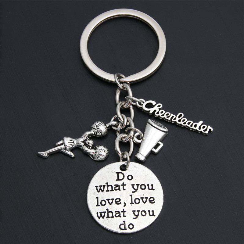 10pcCheerleader Keychain Cheer Team Charms Keyring Teenager Gift Keychains&lanyards Dropshipping Cheer Jewelry E2034, Silver
10pcCheerleader Keychain Cheer Team Charms Keyring Teenager Gift Keychains&lanyards Dropshipping Cheer Jewelry E2034, Silver