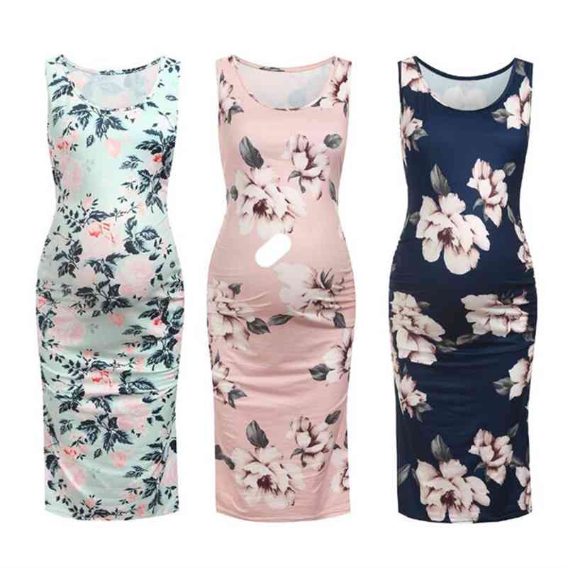 Maternity Women Dress Pregnancy Dresses Mama Clothes Flattering Side Ruching Scoop Neck Pregnant Womens Clothing 210721, Navy
Maternity Women Dress Pregnancy Dresses Mama Clothes Flattering Side Ruching Scoop Neck Pregnant Womens Clothing 210721, Navy