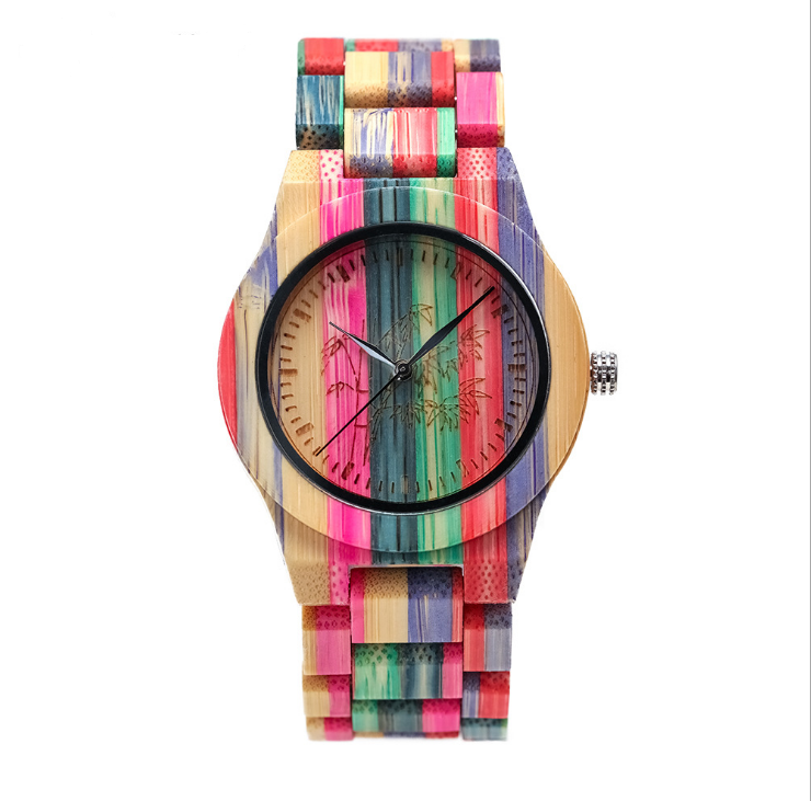 SHIFENMEI Watch Colorful Bamboo Fashionable Atmosphere Exquisite Glass Watches Natural Ecology Delicate Buckle Simple Quartz Wristwatches, No send watch for shipping
SHIFENMEI Watch Colorful Bamboo Fashionable Atmosphere Exquisite Glass Watches Natural Ecology Delicate Buckle Simple Quartz Wristwatches, No send watch for shipping
