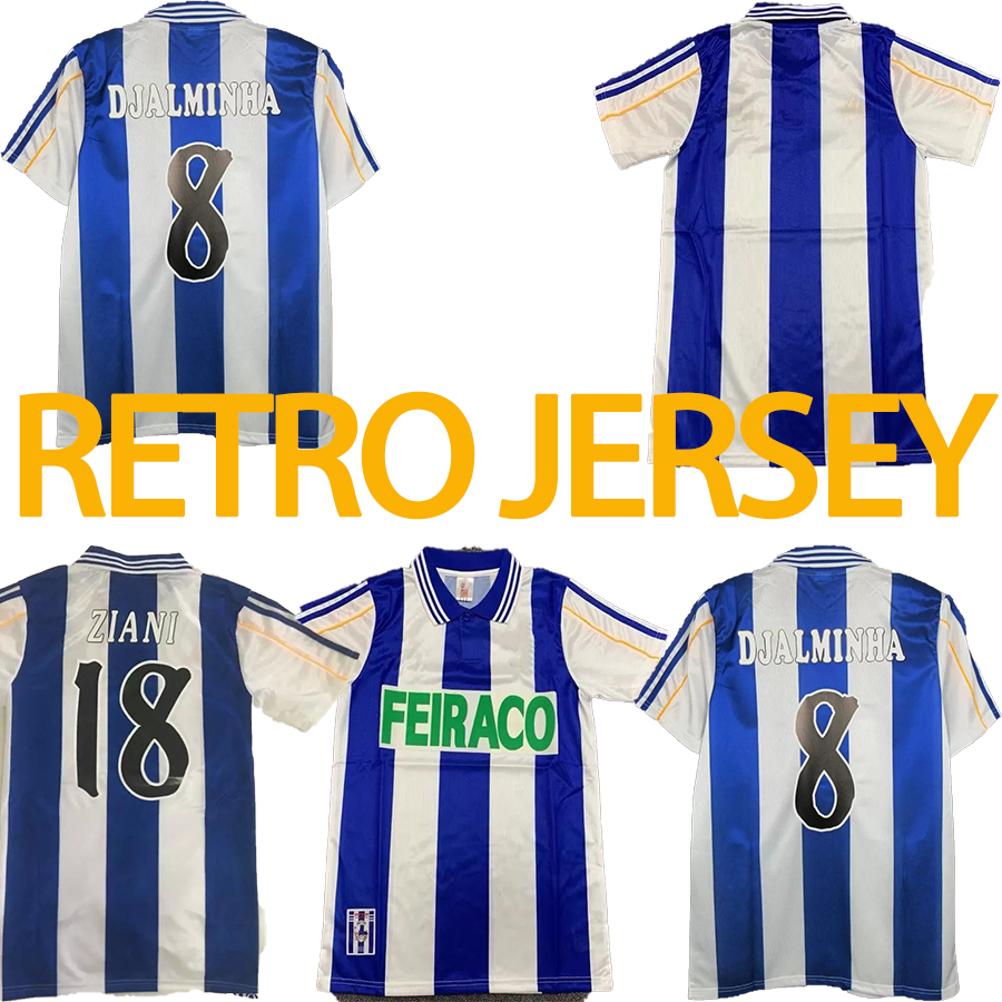 1999 2000 Deportivo de La Coruna Retro Soccer Jersey #7 MAKAAY 8 DJALMINHA 9 TRISTAN VALERON HELDER ZIANI 99 00 classic Football Shirts, 1999/00 home
1999 2000 Deportivo de La Coruna Retro Soccer Jersey #7 MAKAAY 8 DJALMINHA 9 TRISTAN VALERON HELDER ZIANI 99 00 classic Football Shirts, 1999/00 home