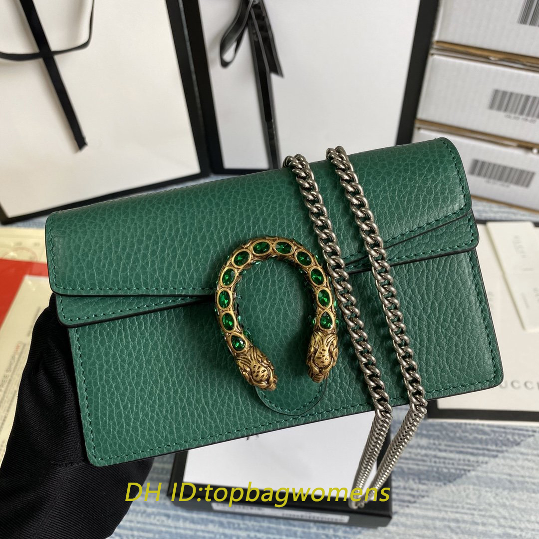 2021 FASHION 476432 chain WOMEN luxurys designers bags Genuine leather Handbag twist Cosmetic messenger Shopping shoulder bag Totes card WAL