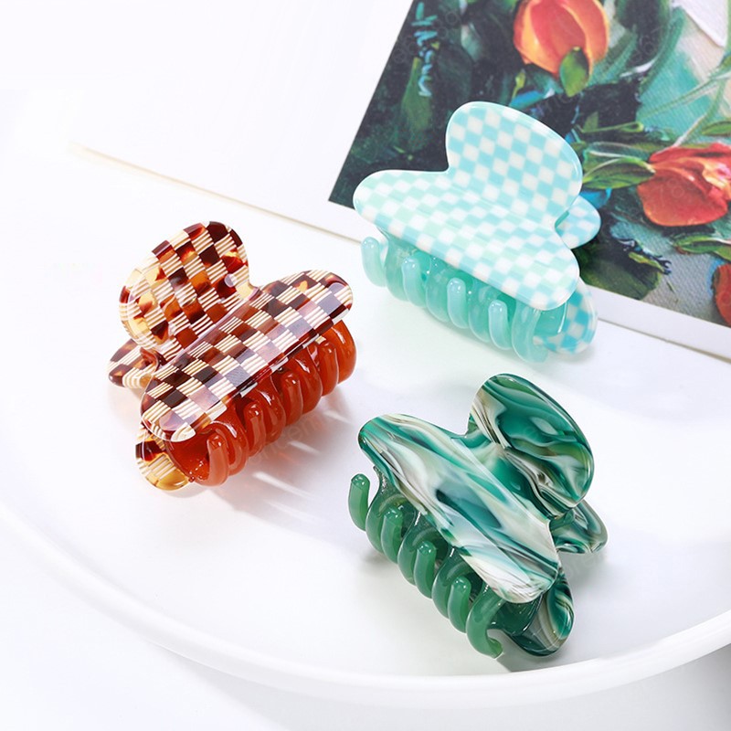 Vintage Colorful Checkerboard Hair Clip Clamps Headband for Women Simple Plaid Hair Claw Bath Hair Accessories
Vintage Colorful Checkerboard Hair Clip Clamps Headband for Women Simple Plaid Hair Claw Bath Hair Accessories