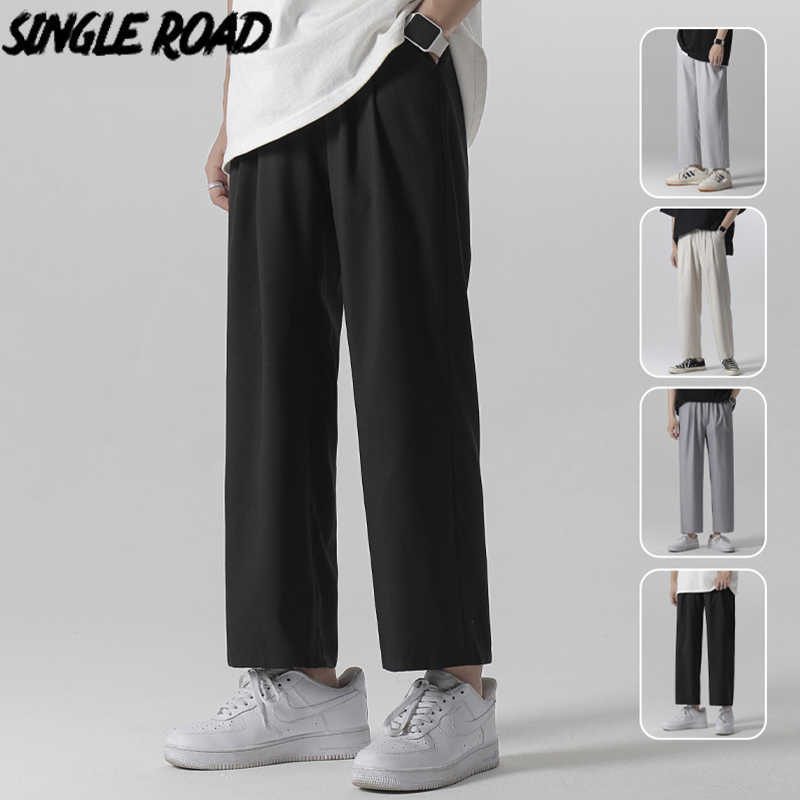 Single Road Mens Wide Leg Pants Summer Light Weight Joggers Trousers Japanese Streetwear Cold Feeling Comfortable Home Pants Men 210616, Black pants men
Single Road Mens Wide Leg Pants Summer Light Weight Joggers Trousers Japanese Streetwear Cold Feeling Comfortable Home Pants Men 210616, Black pants men
