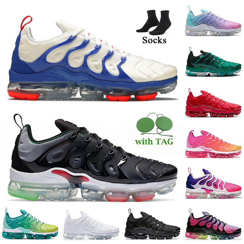 Running Shoes Women Mens Air Vapormax Plus NIK TN Trainers Off Coconut Milk Hyper Royal Black White Electric Green Top Quality Vapor Max Vap
Running Shoes Women Mens Air Vapormax Plus NIK TN Trainers Off Coconut Milk Hyper Royal Black White Electric Green Top Quality Vapor Max Vap