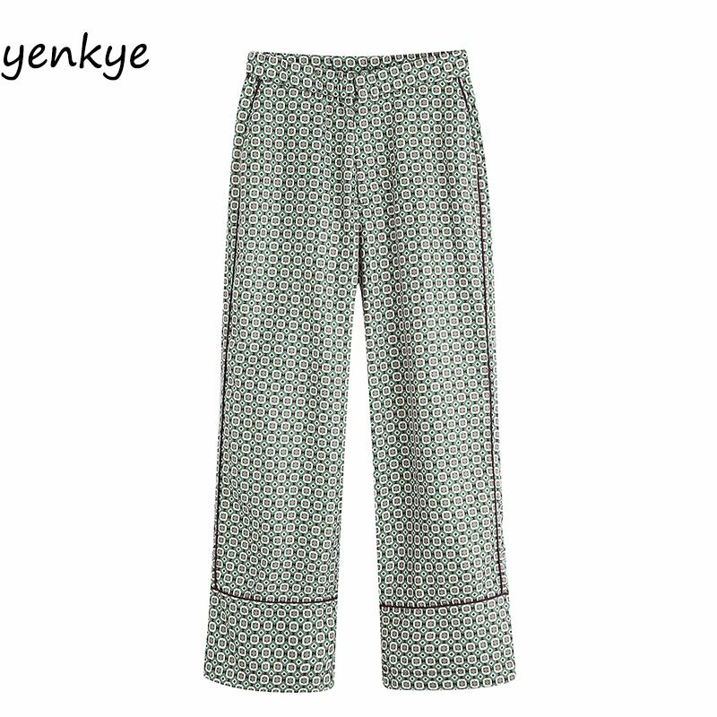 Women's Pants & Capris Vintage Printed Pajama-style Women Flowy High Waist Loose Casual Trousers Pantalones Mujer BBWM9772, As pic
Women's Pants & Capris Vintage Printed Pajama-style Women Flowy High Waist Loose Casual Trousers Pantalones Mujer BBWM9772, As pic