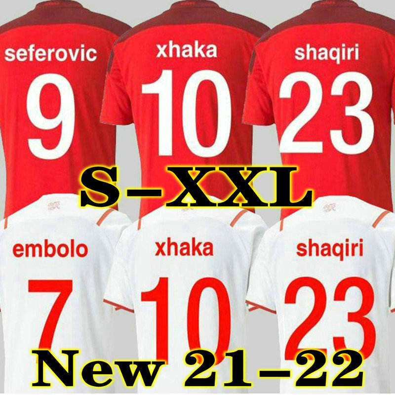 Top quality 20 21 Switzerland soccer jerseys AWAY white 2021 2022 HOME Akanji Zakaria Rodriguez Elvedi national team football shirts, 2020 away
Top quality 20 21 Switzerland soccer jerseys AWAY white 2021 2022 HOME Akanji Zakaria Rodriguez Elvedi national team football shirts, 2020 away