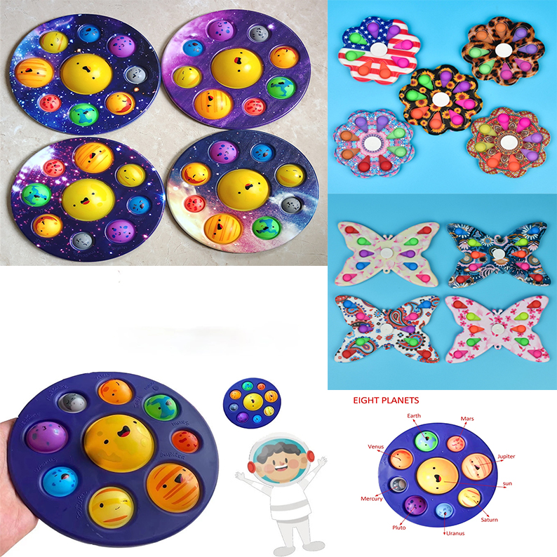 DHL Colorful Eight Planets Simple Fidget Sensory Toy Cute Stress Relief Antistress Board Autism Anxiety Finger Press Bubble For Kids gifts wholesale
DHL Colorful Eight Planets Simple Fidget Sensory Toy Cute Stress Relief Antistress Board Autism Anxiety Finger Press Bubble For Kids gifts wholesale