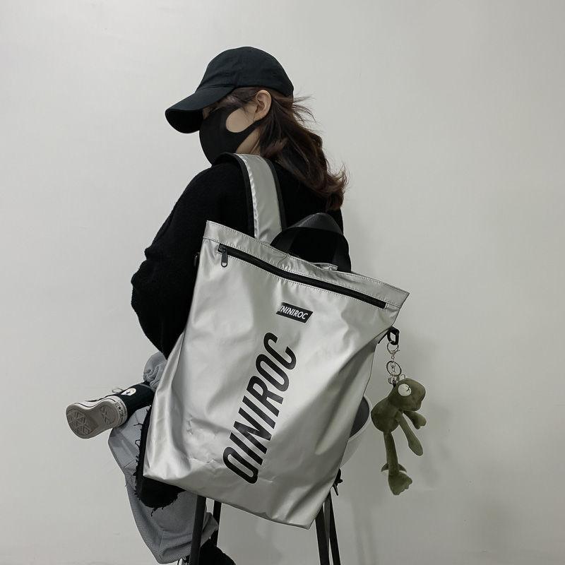 Unisex Backpack Student Schoolbag Waterproof Reflective Stripe Teenaget Large Purse Fashionable Designer Stylish 2021
Unisex Backpack Student Schoolbag Waterproof Reflective Stripe Teenaget Large Purse Fashionable Designer Stylish 2021