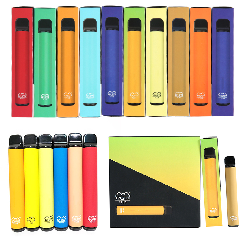 2021 Puff Bar Plus Disposable Vape Pen Kits 800 Puffs cigarettes 550mAh Battery 3.2ML Vapor Pod Device eCigs Puffbars Vapes
2021 Puff Bar Plus Disposable Vape Pen Kits 800 Puffs cigarettes 550mAh Battery 3.2ML Vapor Pod Device eCigs Puffbars Vapes
