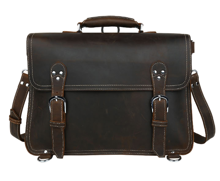 Vintage Crazy Horse Genuine Leather Briefcase Men Business bag Leather 15.4"inch Laptop Bag male Business Briefcase shoulder bag
Vintage Crazy Horse Genuine Leather Briefcase Men Business bag Leather 15.4"inch Laptop Bag male Business Briefcase shoulder bag