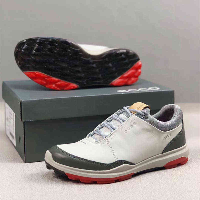 Brand Men's Professional Golf Shoes Leather Training Waterproof Non-slip 220408, Grey white
Brand Men's Professional Golf Shoes Leather Training Waterproof Non-slip 220408, Grey white