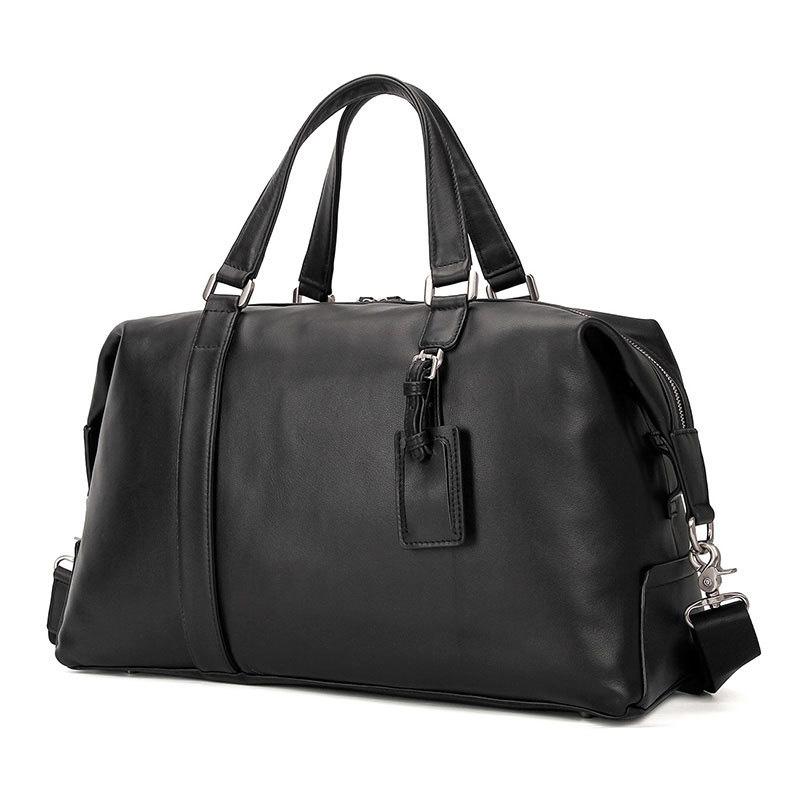 Mahow Black Soft Leather Travel Bag Men's And Women's Luggage High Capacity Flying Duffel Bags, Design2-50cm
Mahow Black Soft Leather Travel Bag Men's And Women's Luggage High Capacity Flying Duffel Bags, Design2-50cm