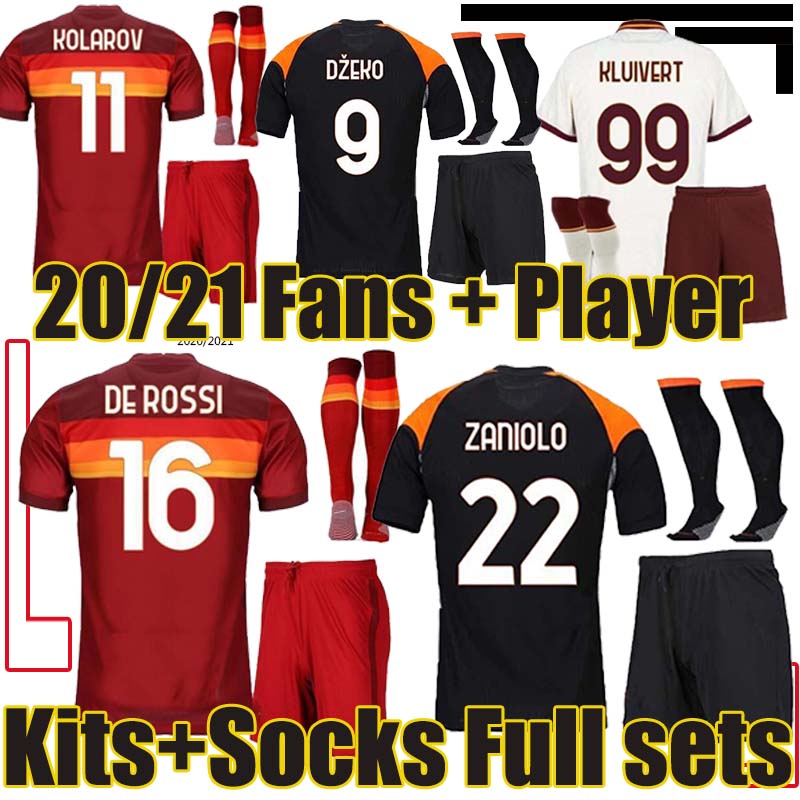 Adult Men Kit Soccer jersey Sets DZEKO TOTTI player version retro football jerseys 01 02 17 18 89 90 maillot de foot, Third men kit
Adult Men Kit Soccer jersey Sets DZEKO TOTTI player version retro football jerseys 01 02 17 18 89 90 maillot de foot, Third men kit