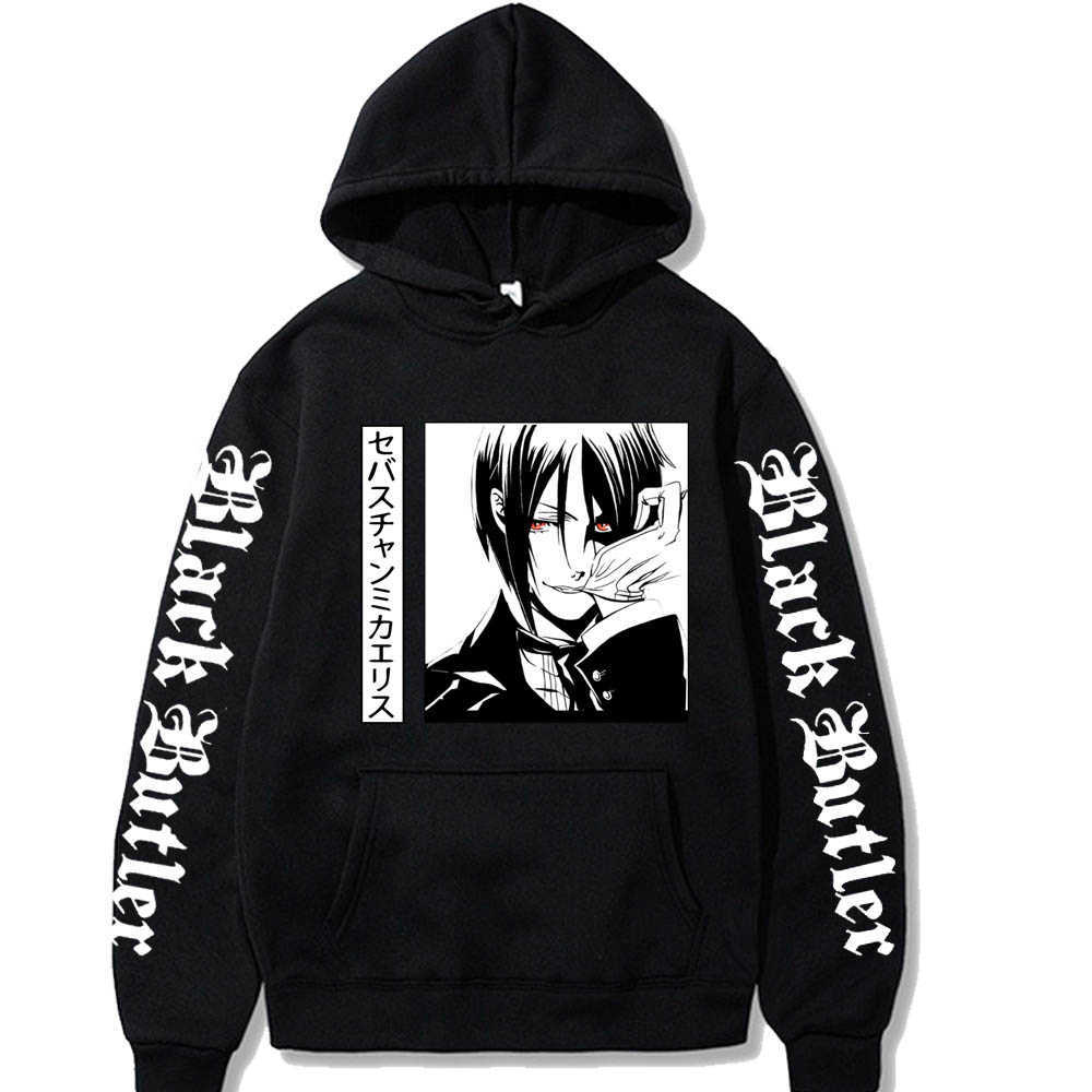 Japan Anime Black Butler Print Men Hoodies Sweatshirt Hip Hop Streetwear Pullover Hoody Y0804
Japan Anime Black Butler Print Men Hoodies Sweatshirt Hip Hop Streetwear Pullover Hoody Y0804