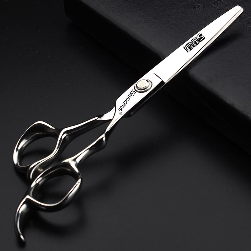 Hair Scissors Professional Hairdressing 6 Inch 440c Imported Material Set Barber Custom Logo