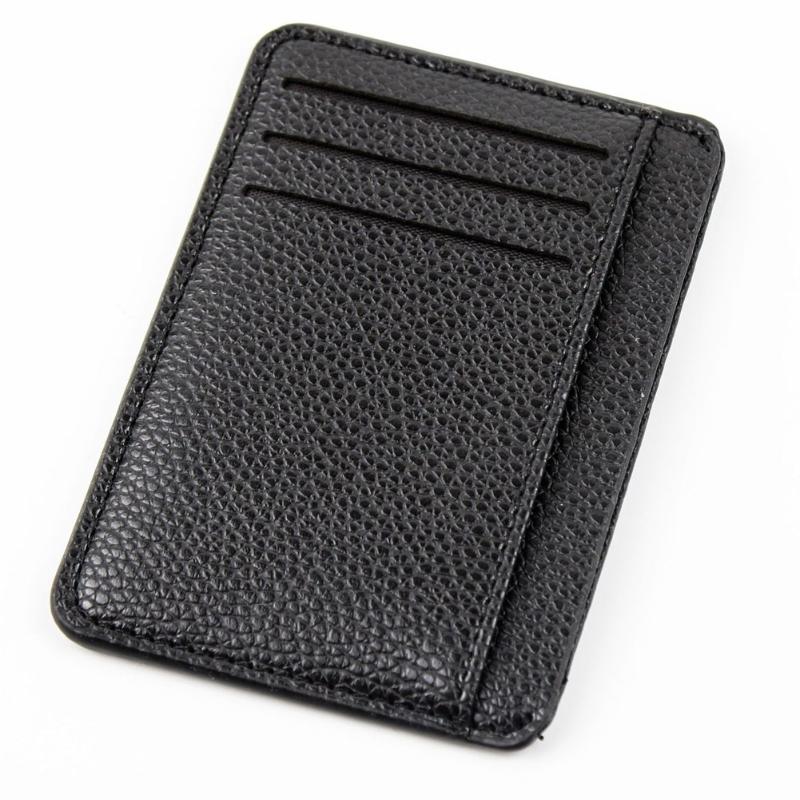 Wallets Men Card Holder PU Leather 6 Cards Slot Ultra-thin Lichee Pattern Wallet NIN668
Wallets Men Card Holder PU Leather 6 Cards Slot Ultra-thin Lichee Pattern Wallet NIN668