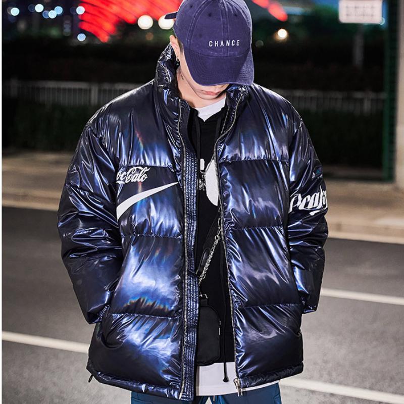 men's down & parkas glossy jacket pu men 2021 winter thickened solid color casual clothing loose plus size keep warm white duck coat, Black
men's down & parkas glossy jacket pu men 2021 winter thickened solid color casual clothing loose plus size keep warm white duck coat, Black